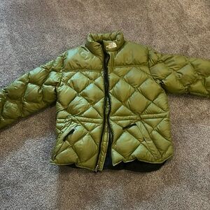 Original Green North Face Jacket